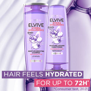 L'Oreal Elvive Hydra Hyaluronic Acid Shampoo Moisturising for Dehydrated  Hair - ASDA Groceries