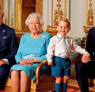 A Smile Fit For A Queen: Prince George Puts His (Adorable) Stamp On Royal Birthday Celebrations!