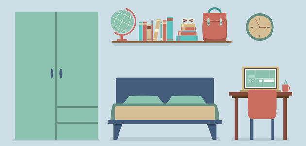 10 University bedroom décor ideas & tips